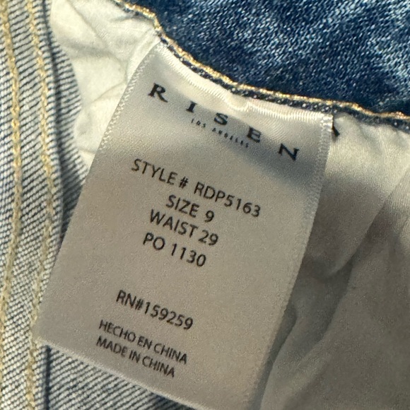 Risen Jeans (5 pair) size 9/29 - Picture 7 of 8